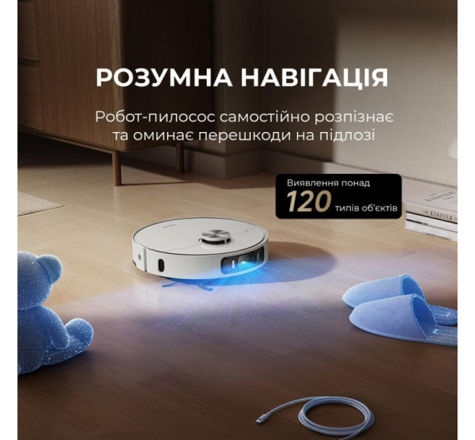 Робот-пилосос з вологим прибиранням Dreame L40 Ultra AE Black (RLL77SE-Bl)