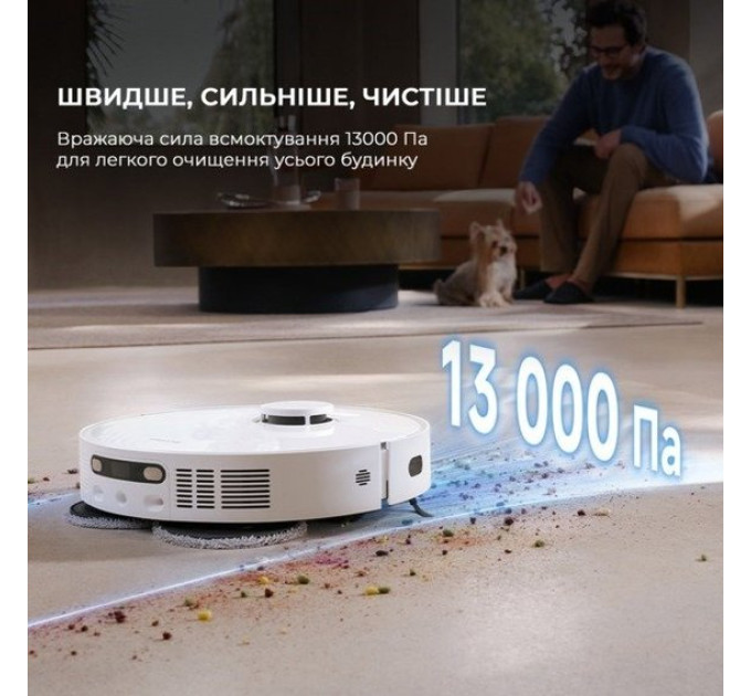 Робот-пилосос з вологим прибиранням Dreame Bot D20 Ultra (RLD31SE)