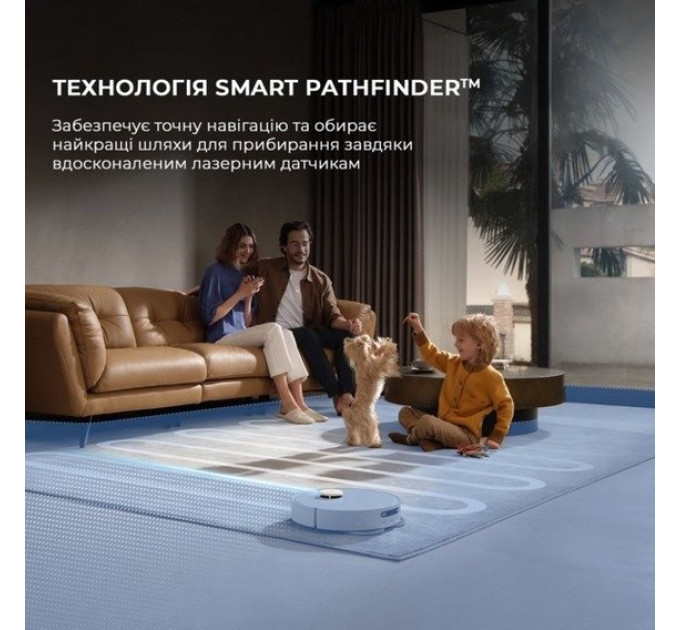 Робот-пилосос з вологим прибиранням Dreame Bot D20 Ultra (RLD31SE)