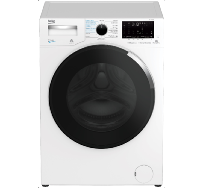 Прально-сушильна машина Beko HTV7742XW