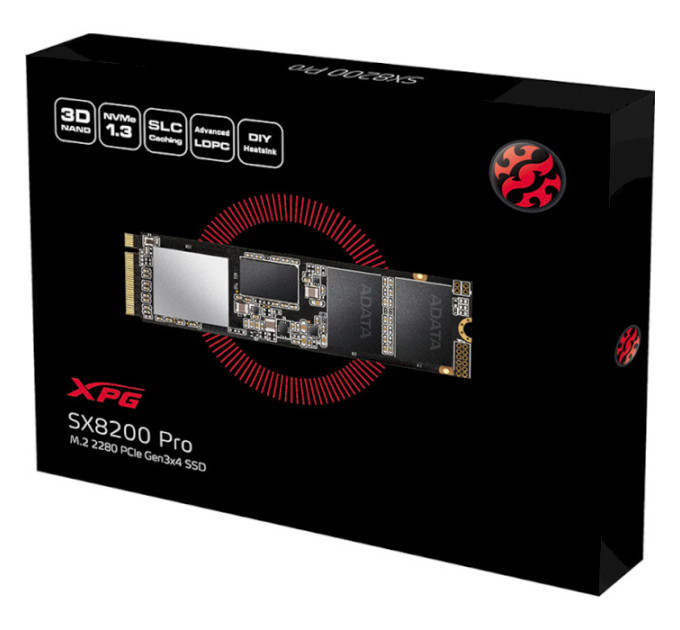 SSD накопичувач ADATA SX8200 Pro 2 TB (ASX8200PNP-2TT-C)