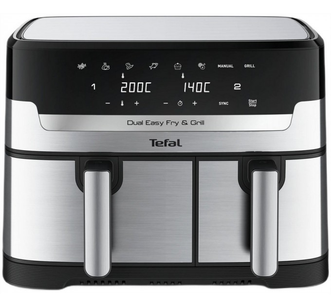 Мультипіч Tefal Dual Easy Fry & Grill Air Fryer EY905D10