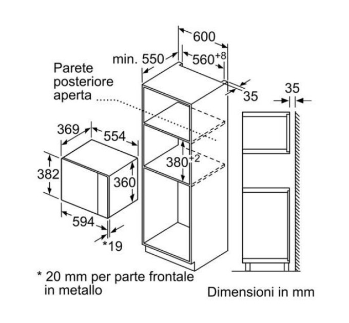 Мікрохвильова піч Bosch BFL553MS0