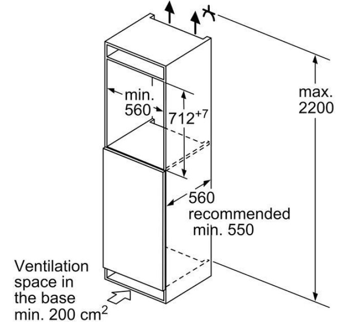 Морозильна камера Bosch GIV11AFE0