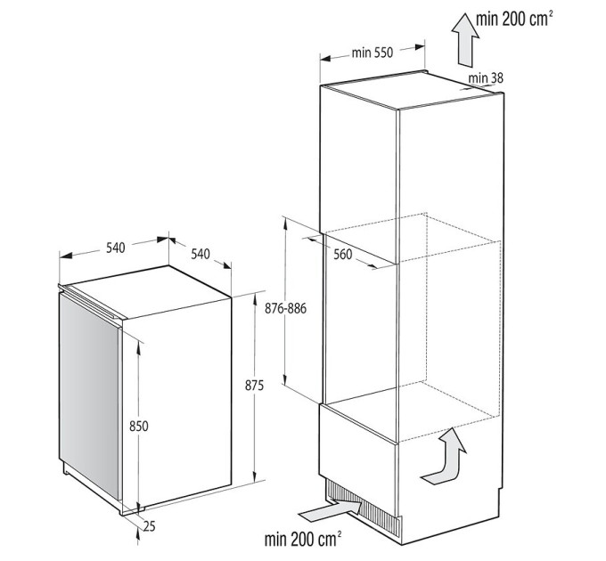 Холодильник Gorenje RBI409EP1
