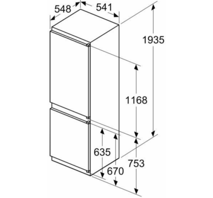 Холодильник Bosch KIN96NSE0