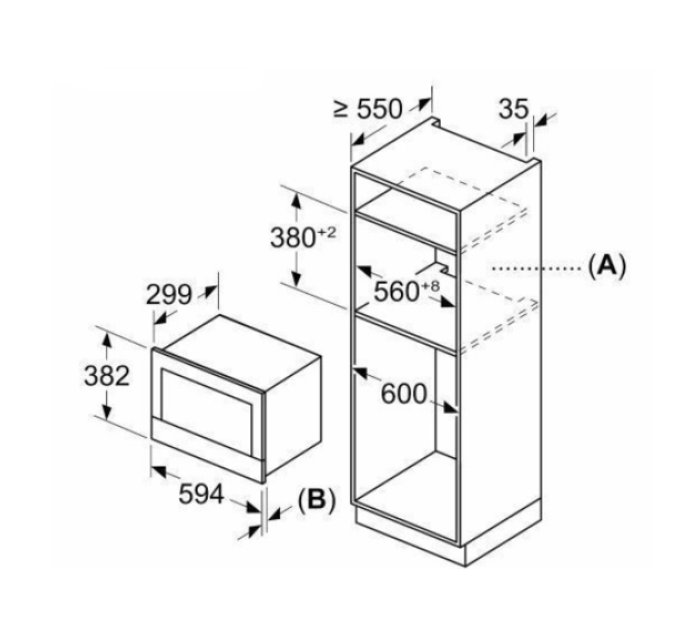 Мікрохвильова піч Bosch BFL7221B1