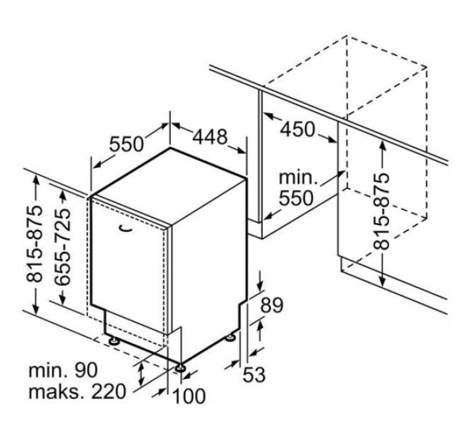 Посудомийна машина Bosch SPV4EMX10E