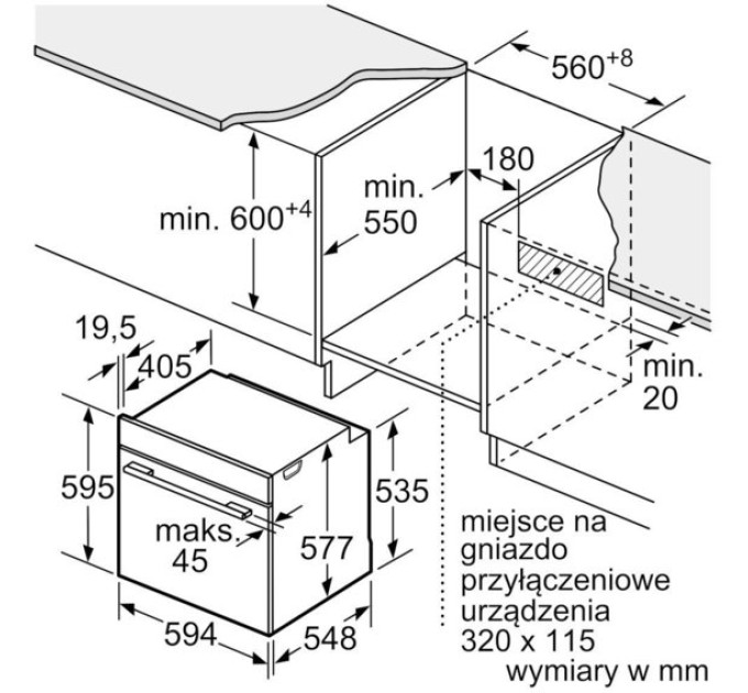 Духова шафа Bosch HSG7584B1