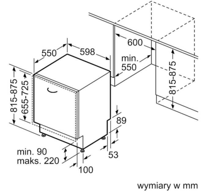 Посудомийна машина Bosch SMV25EX02E