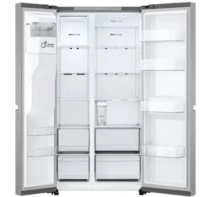 Холодильник з морозильною камерою LG GSLC41PYPE
