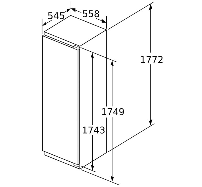 Холодильник Bosch KIF81PFE0