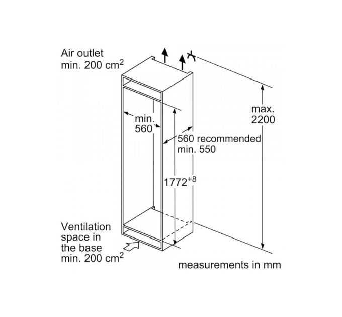 Холодильник Bosch KIN86VSE0