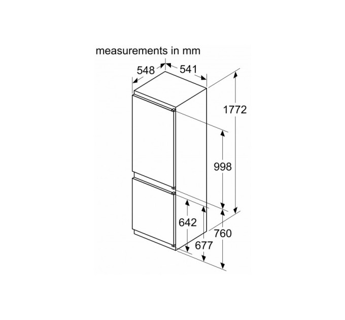 Холодильник Bosch KIN86VSE0