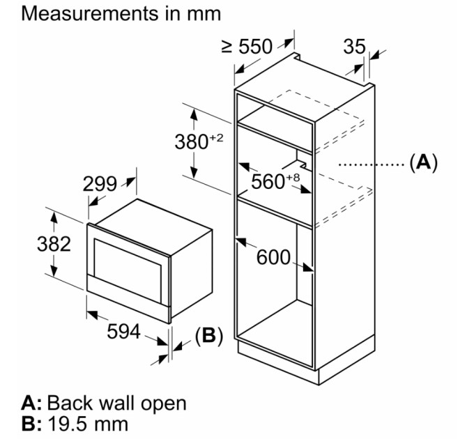 Мікрохвильова піч Siemens BF722L1B1
