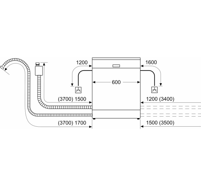 Посудомийна машина Bosch SMD6ECX12E