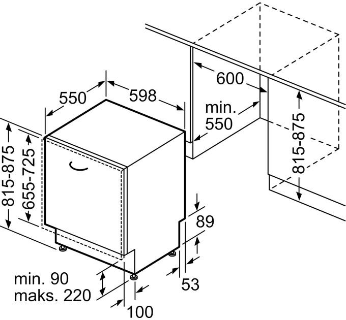 Посудомийна машина Bosch SMD6ECX12E