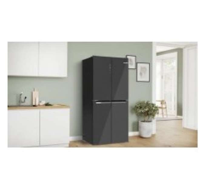 Холодильник з морозильною камерою Bosch KMC85LEEA