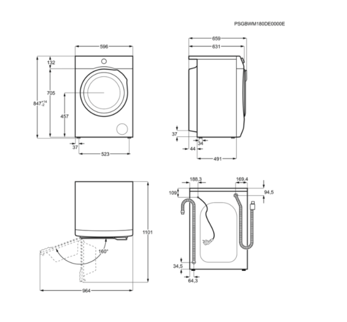 Пральна машина AEG L7FEC41PSC