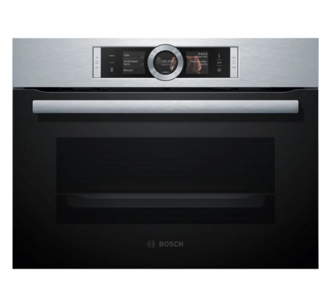 Парова духова шафа Bosch CSG636BS3 45 см