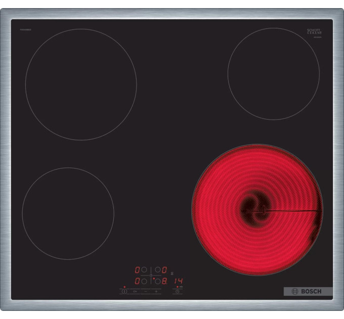 Варильна поверхня Bosch PKE645BB2E електрична 60 см